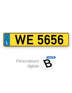 Placa standard Luxemburg...