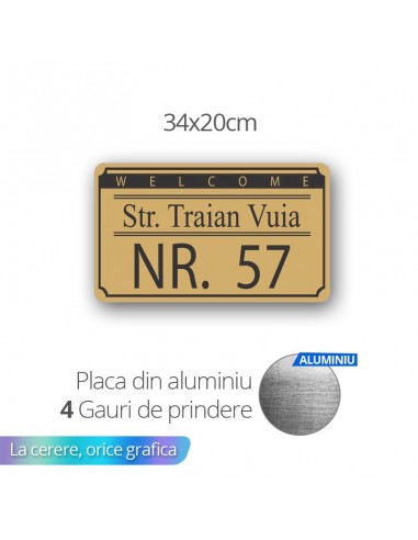 Placa resedinta tip retro 2