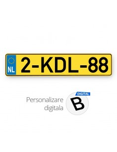 Placa standard Olanda...