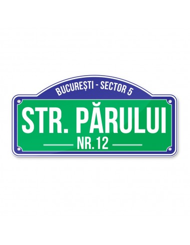 Placa mare cu numar pentru casa...