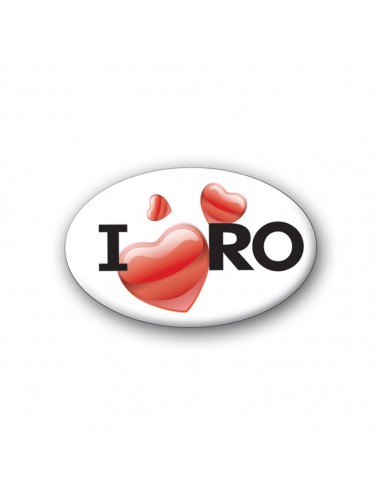 Sticker - i love ro model 3