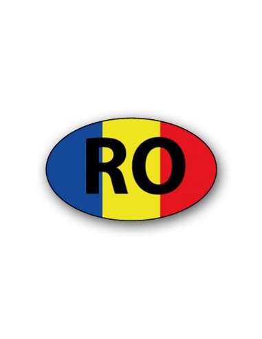 Sticker - ro oval model 2