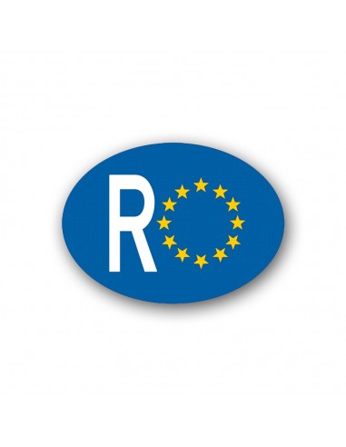 Sticker - ro cu stele