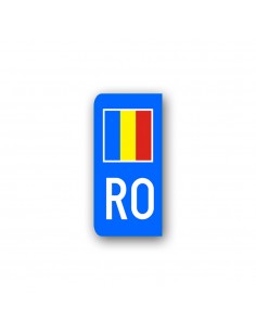 Sticker - ro cu steag